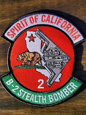 B-2 Stealth Bomber Patch Militaria Iron On • $20