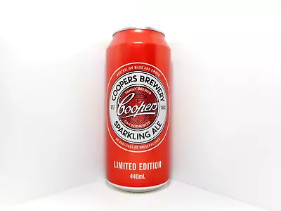 COOPERS BREWERY SPARKLING ALE LIMITED EDITION 440ml EMPTY BEER CAN (98) • $3.99