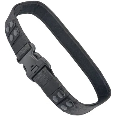 £11.63 • Buy Police Security - Tactical Combat Gear Black Utility Duty Belt Quick Release