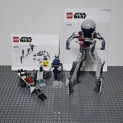 Lego 75372 Star Wars Clone Trooper & Battle Droid Battle Pack Builds - Lot C • $28