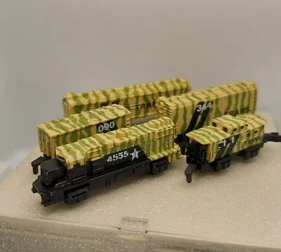 Micro Machines Complete 1990 Western Freight Military Train • $140