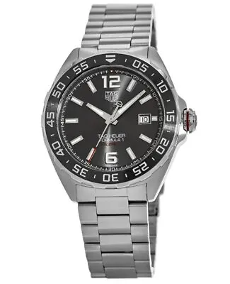 New Tag Heuer Formula 1 Automatic 43mm Anthracite Men's Watch WAZ2011.BA0842 • $1804