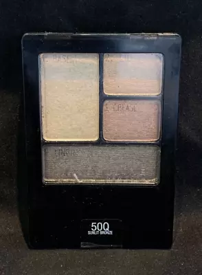 Maybelline Expert Wear Eyeshadow Quads 50Q Sunlit Bronze 0.17 Oz • $6.99