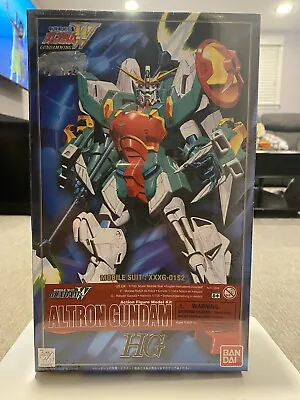$60 • Buy Altron Gundam 1/100 HG Model Kit Gundam Wing Bandai (Sealed Box Never Opened)