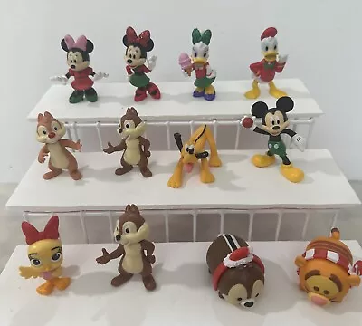 Disney Mickey Mouse Minnie And Friends Assorted Lot Of 12 Collectible Figures 2  • $7.99