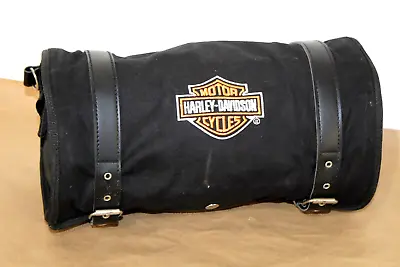 Harley Davidson Roll Up Pack Tour Tool Travel Bag Motorcycle Luggage • $29.99