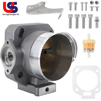 Blox Racing Billet 72mm Throttle Body For K-Series K20 K24 PRB/PRC/RBC/RRC • $123