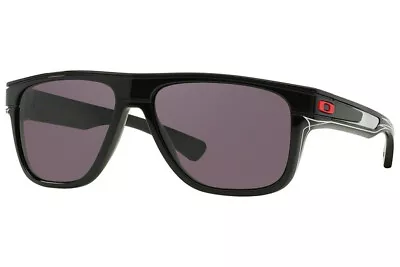 Oakley Sunglass Troy Lee Collection Breadbox Polished Black /Warm Grey OO9199-31 • $169.10