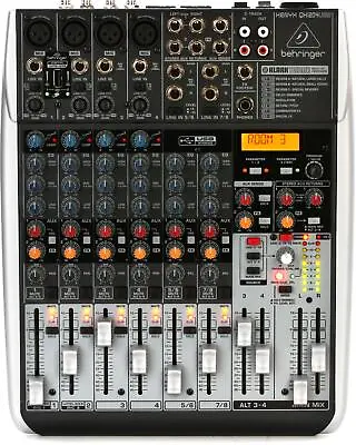 Behringer Xenyx QX1204USB Mixer With USB And Effects • $209