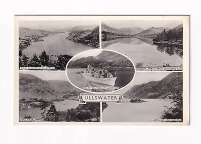 Real Photo Multiview Postcard Ullswater ( Cumbria ) • £2.99