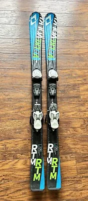 Volkl RTM 130cm 88/69/109 Youth All Mtn Skis W/ Marker 4.5 Adjustable Bindings • $80