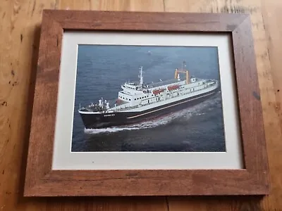 P&O North Sea Ferries MV Norwind Hull - Rotterdam Ferry 1965-1975 Framed Photo • £22.49