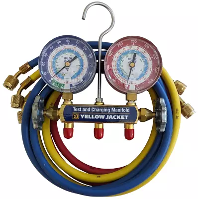 Yellow Jacket Series 41 Manifold Gauge 42006 • $105.16