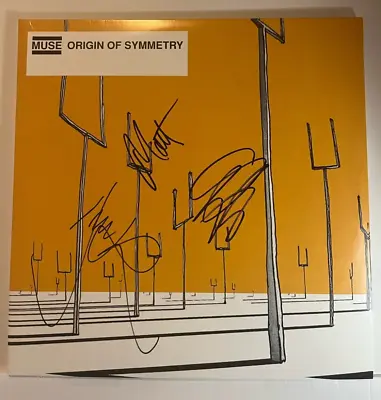 Autographed Muse Origin Of Symmetry LP Signed By All 3 Vinyl  JSA Matt Bellamy • $799.99