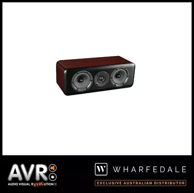 Wharfedale D300C Centre Speaker - (BlackRosewoodWalnutWhite Finish) RRP:$479 • $479.99