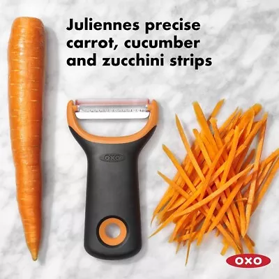 OXO Good Grips Julienne Prep Peeler Black • £9.99