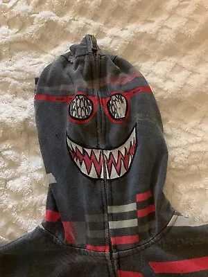 Vintage Volcom Boys Hoodie With Masked Hood Size Medium • $18