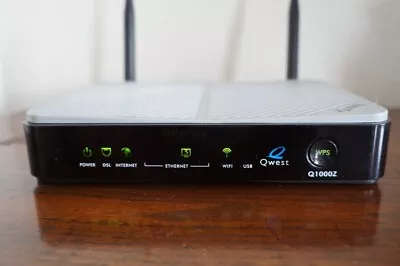 Qwest CenturyLink Approved Zyxel Q1000Z Modem Router • $19.99