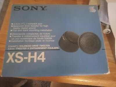 Sony XS-H4 Tweeter - New In Box • $24.95