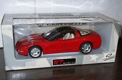 1:18 1998 CORVETTE C5 COUPE RED By UT Models • $59.99