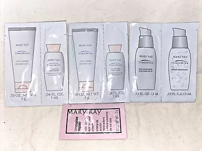 Lot Of MARY KAY Timewise 3-in-1 Cleanser Age-Fighting Moisturizer Samples 02 • $10