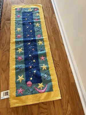 Stardust-Fiesta Rug Runner Stars Moon 20  X 60  • $55