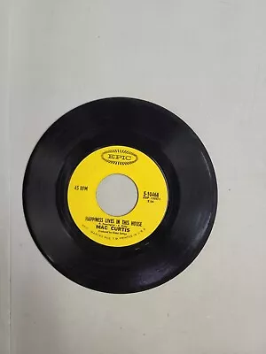 Mac Curtis - Happiness Lives In This House - Epic (45RPM 7 )(AA187)  • $17.59