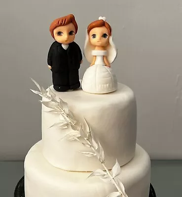 Wedding  Cake Topper Edible Glue  Decorations Fondant Groom Bride • £9.99