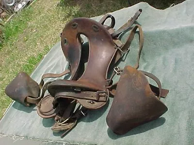 Antique SMITH - WORTHINGTON CO New York Hartford WW L McClellan Type Saddle 1918 • $795