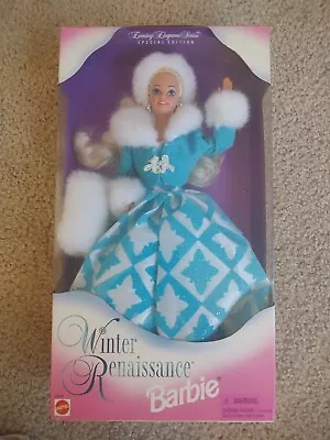 Winter Renaissance Barbie Doll Evening Elegance Series Mattel #15570 NRFB 1996 • $5