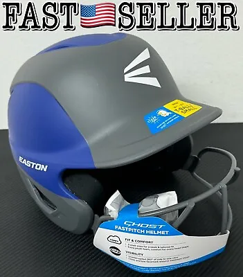 Easton Ghost Fastpitch Softball Helmet T-Ball/Small (6 1/4 -6 7/8 ) Blue/Gray • $65.25
