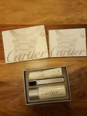 Cartier Watch Cleaning Kit Complete And New. Cloth Spray Brush • £35