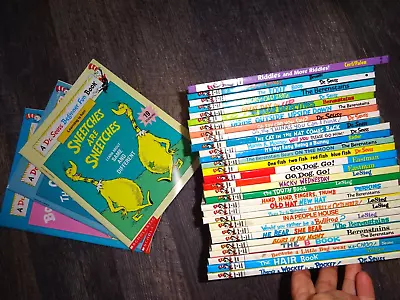 29 Dr Seuss 1990's Hardcover Vintage Beginner Books Lot Suess Set RARE • $69.99