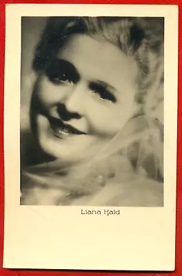 Liane Haid Vintage Photo Pc. Publisher Latvia 473 • $8