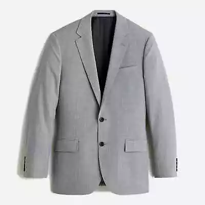 J. Crew Ludlow Traveler Slim Fit Suit In Italian Wool Grey 36R 31/32 • $120
