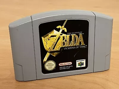 Nintendo 64 Zelda Ocarina Of Time Game Cartridge N64 • £29.99