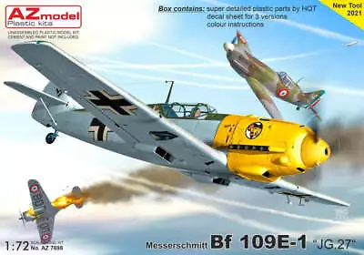 AZ Model AZ 7698 1:72 Messerschmitt Bf-109E-1 'JG.27' • £10.62