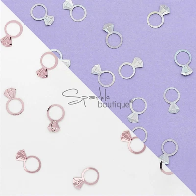 £3.75 • Buy HEN PARTY TABLE CONFETTI / SPRINKLES -Diamond Engagement Ring Scatter Decoration
