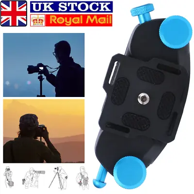 Quick Strap Camera Clip Waist Belt Quick Metal Release Backpack Holster Hanger • £9.89