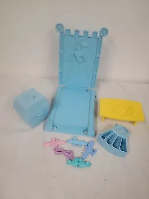 Vintage My Little Pony Dream Castle Furniture Bed- Chest- Table- Shoe Holder • $19.95