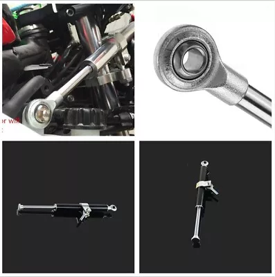 33cm Black Anti-oxidise Long Lasting Motorcycle 6-way Steering Damper Stabilizer • $40.37