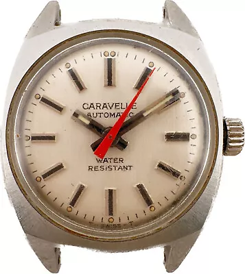 Vintage Caravelle 17 Jewel Ladies Automatic Wristwatch ETA 2670 Stainless Steel • $75