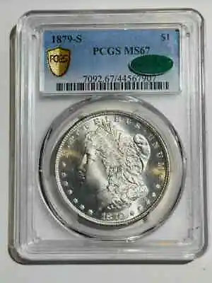 1879 S Morgan Silver Dollar PCGS MS-67 CAC • $1412.50