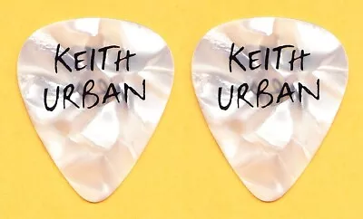 Keith Urban White Pearl Guitar Pick - 2011 Get Closer Tour • £9.63