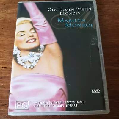 Marilyn Monroe Gentlemen Prefer Blondes DVD R4 Like New! FREE POST • $10.20