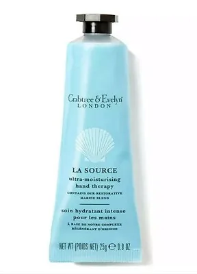 £9.98 • Buy Crabtree & Evelyn LA SOURCE Ultra-moisturising Hand Therapy 25g - Sealed