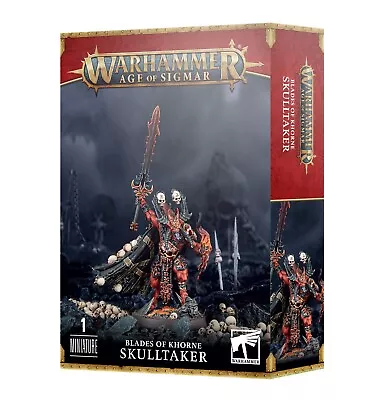 Skulltaker Daemons Of Khorne Warhammer Age Of Sigmar 40K NIB • $34