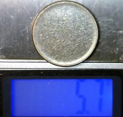 ERROR BLANK UNstruck Washington Quarter BU UN Struck Coin #2  TRUE AUCTION  NR • $9.99
