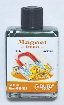 Magnet (lodestone) (Iman) Oil 4 Dram Wiccan Altar Supply • $1.33