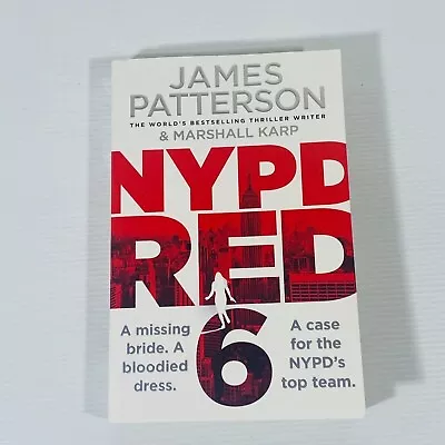 NYPD RED 6 Paperback Book James Patterson Mystery Crime Thriller Fiction • $18